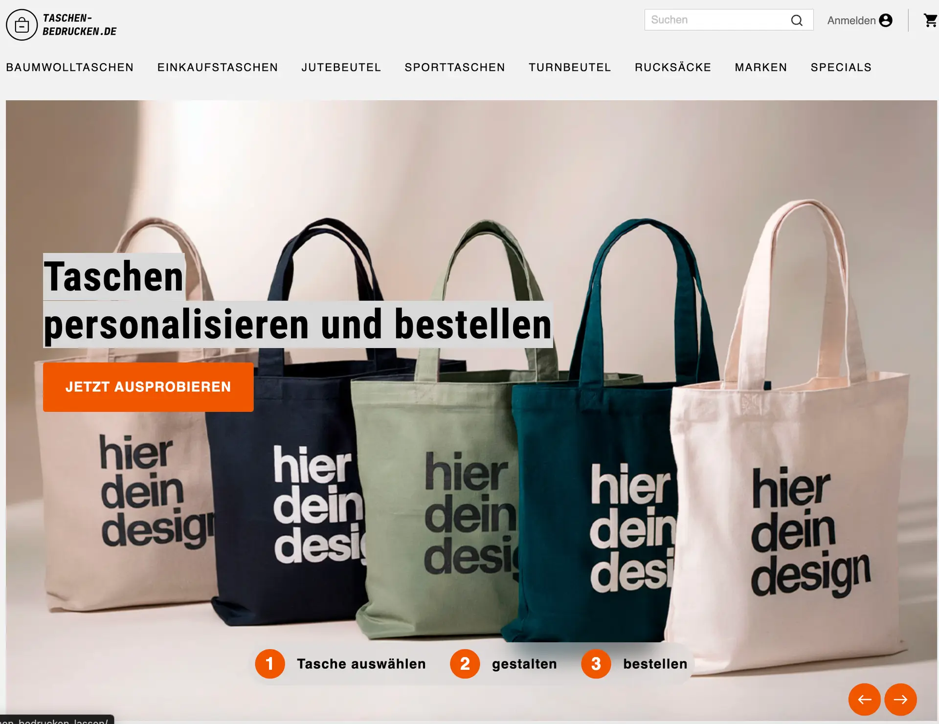 Taschen bedrucken